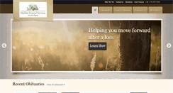 Desktop Screenshot of maltbiefuneralservices.com